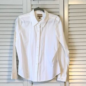 Classic White Women's Blouse
